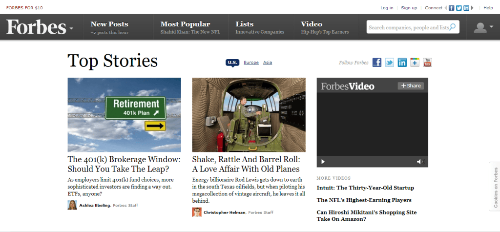 Forbes relaunches with sponsored content; kills display&nbsp;advertising